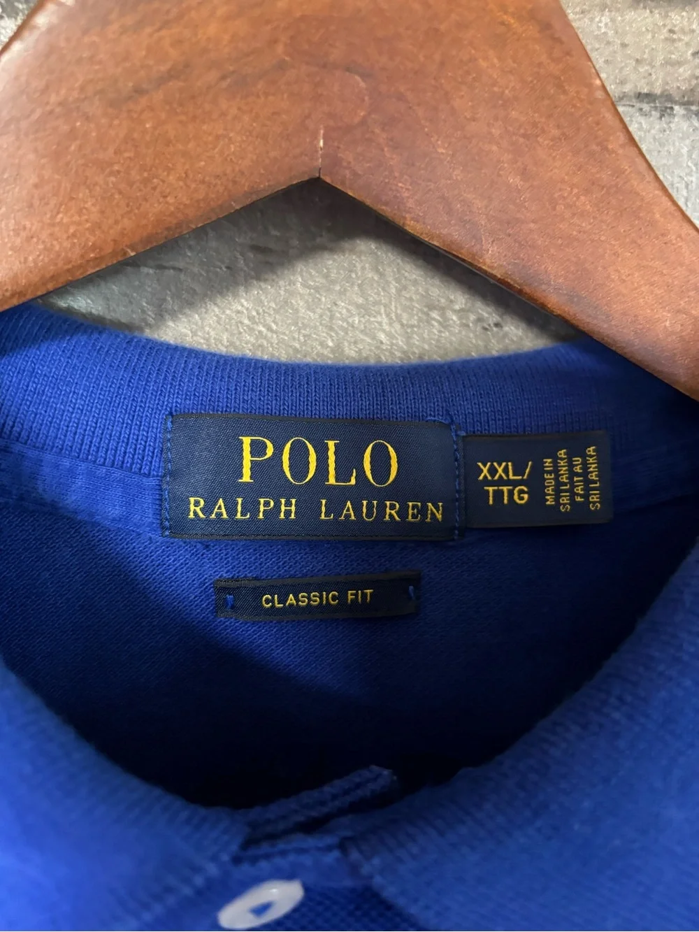 Polo by Ralph Lauren Men's Blue Short Sleeve Classic Fit Polo Shirt XXL